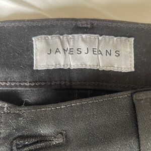 James Jeans Black Knit Top with Branded Tag